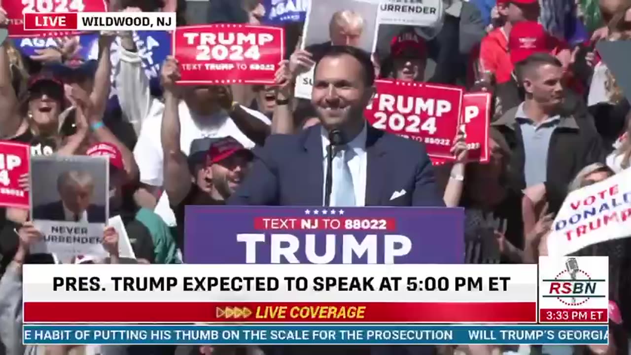 “THE BIGGEST CROWD in New Jersey political history”