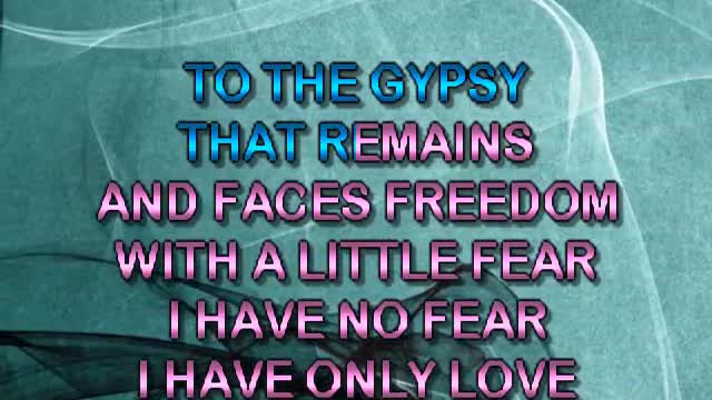 kbkaraokeking gypsy (Fleetwood mac)