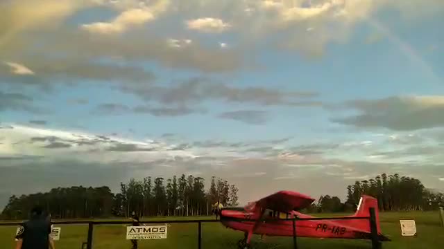 Skydiving airport in Piracicaba, Brazil