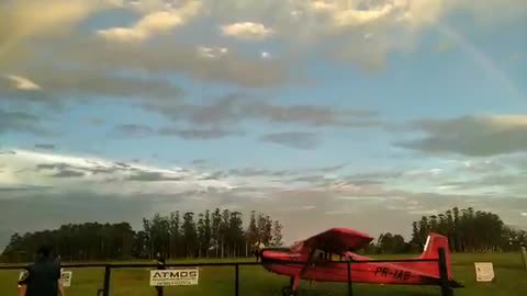 Skydiving airport in Piracicaba, Brazil