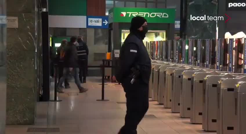 1 - Green Passes Being actively checked in the Streets of Italy