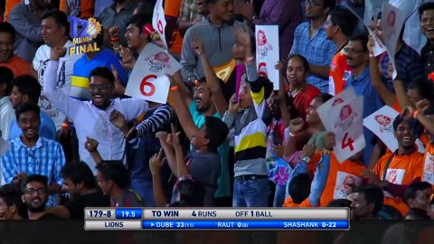 Thriller last over