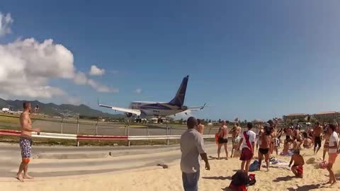 Airplane low pass