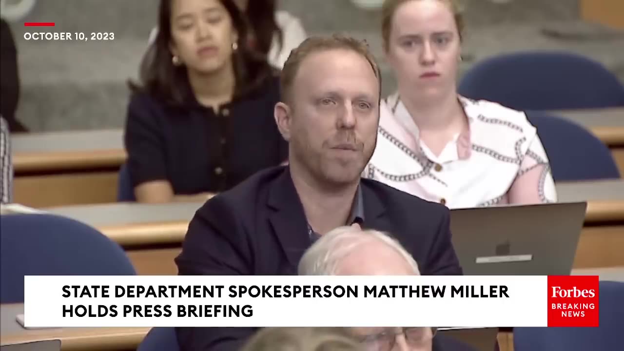 'So Baby Killing Is Okay-'- Matthew Miller Clashes With Reporter Over Israeli Retaliatory Strikes