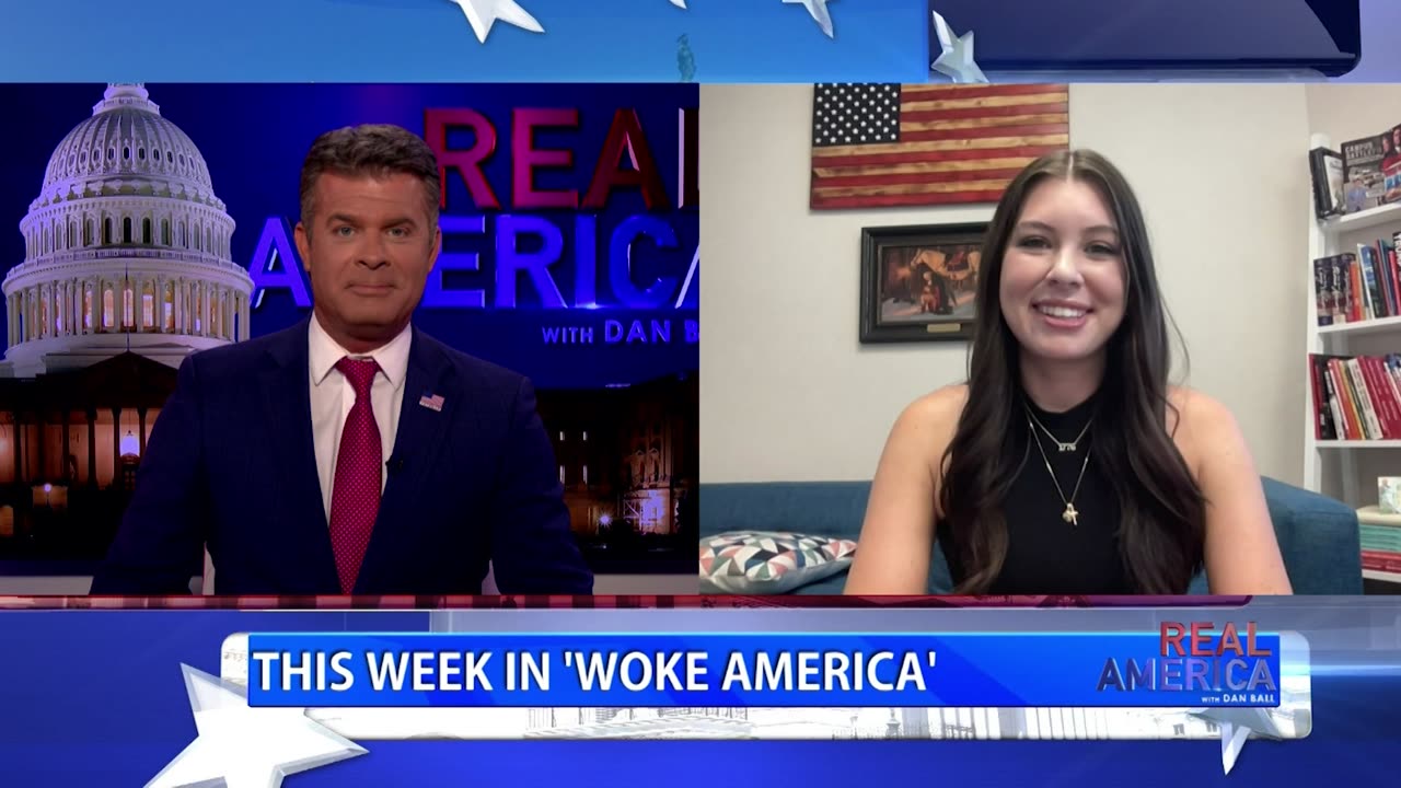 REAL AMERICA -- Dan Ball W/ Morgonn McMichael, 'This Week In Woke America!,' 8/25/23