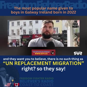 The most popular name given to boys in Galway Ireland born in 2022