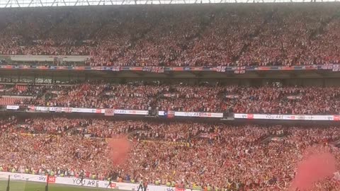 SUNDERLAND WINNING AT WEMBLEY