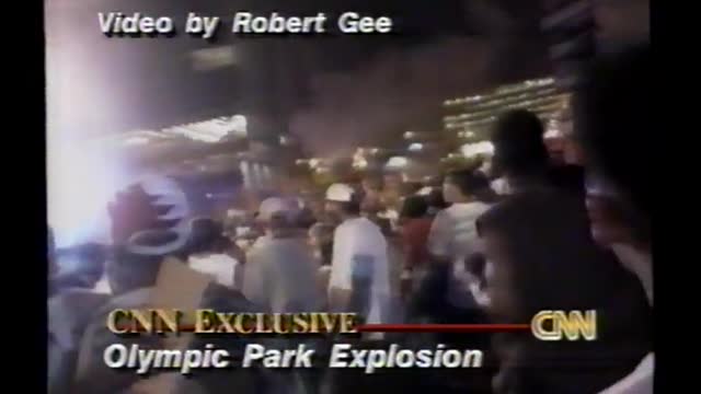 Bomb at the 1996 Atlanta Olympics CNN July, 27 1996