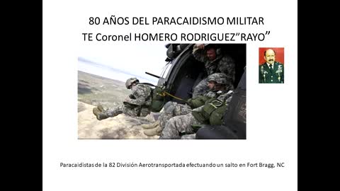 80 AÑOS PARACAIDISMO MILITAR