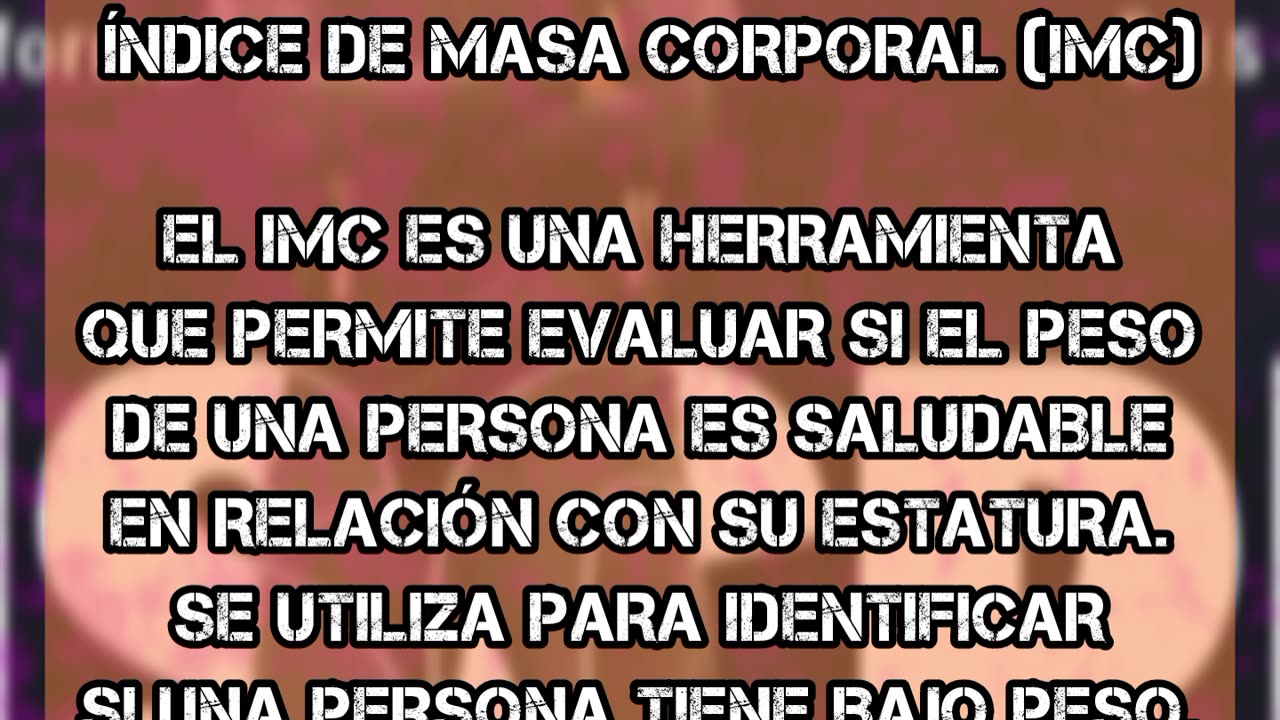 como calcular tu (IMC) Indice de masa corporal