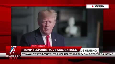 Trump Responds To Jan 6 Accusations