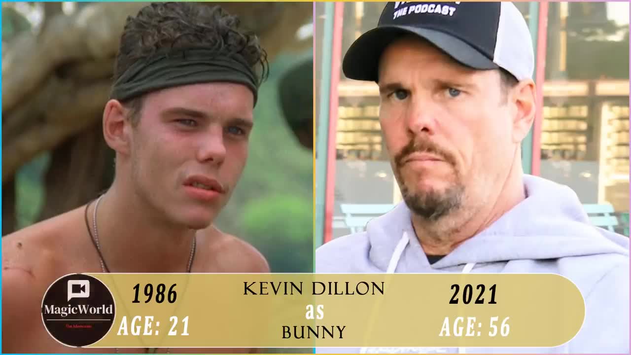 PLATOON 1986 Cast Then and Now 2021 How They Changed