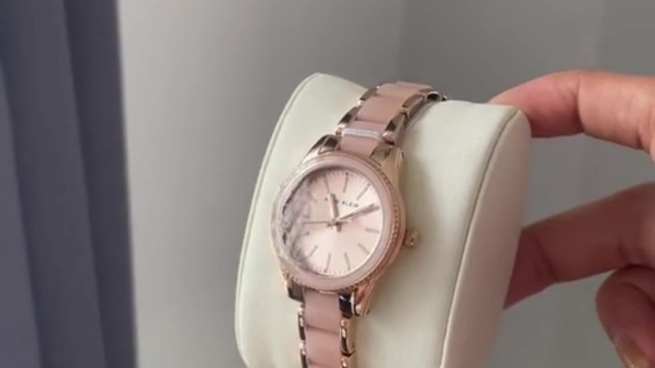 Pink Ceramic 💓 AK Watches for women.