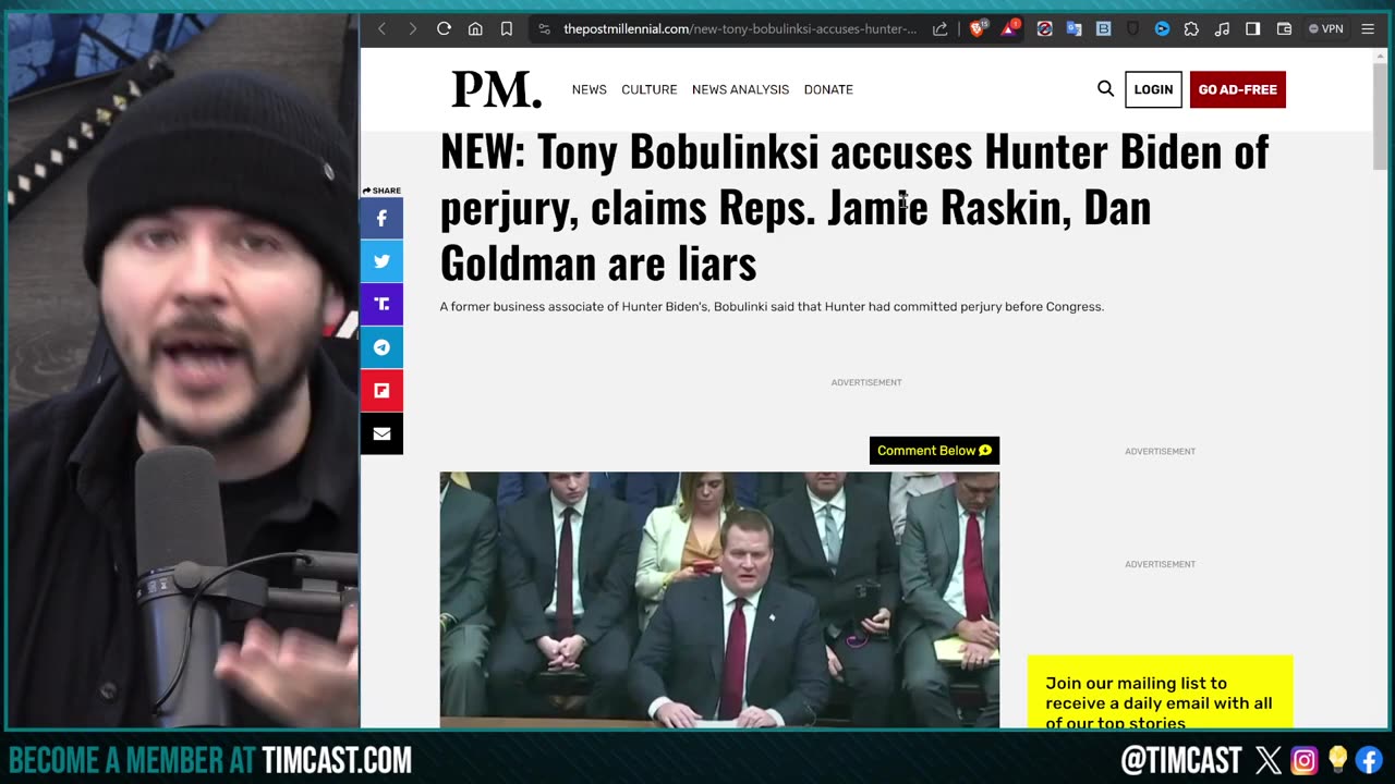 Biden Associate Testifies Hunter And Jim Biden COMMITTED PERJURY, Calls Democrats LIARS