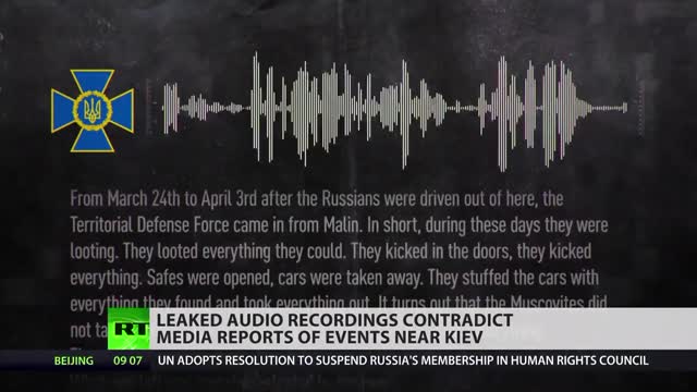 Ukraine - Phone records shed different light on atrocities near Kiev