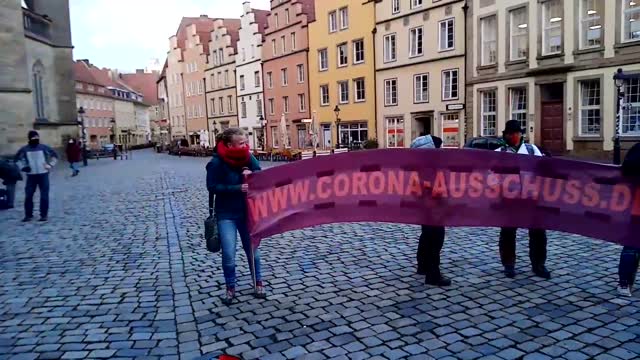 Osnabrück Montag 15.03.21 Demozug ,Impressionen.