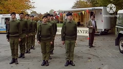 Mr Bean army comedy