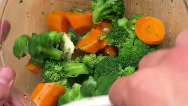 easy way to prepare broccoli and carrots