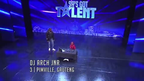 The Most Famous Baby DJ In The World On SA's Got Talent Stage.