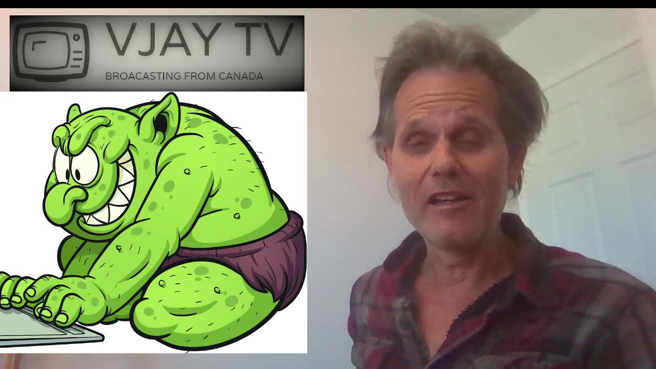 TROLLS NEED LOVE TOO XOX FROM CANADA