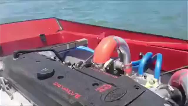 FORD Barra turbo powered boat