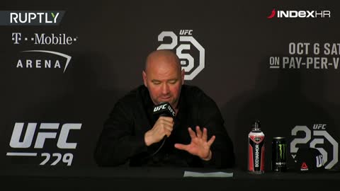 Dana White nakon meča Khabib - McGregor