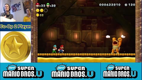 New Super Mario Bros U - 2 Player (Facecam) (2023) #02