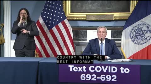 Bill de Blasio calls for releasing all elderly inmates