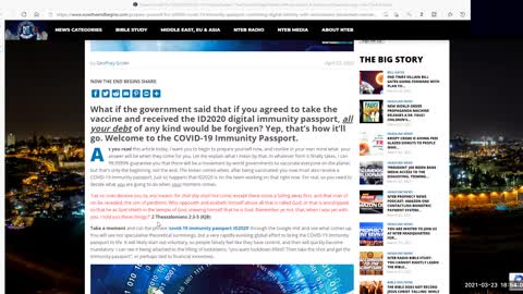 Nefarious Agenda Concerning the Complete Implementation of ID2020