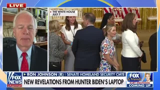 Sen. Ron Johnson Sends Brutal Warning to "Biden Crime Family"