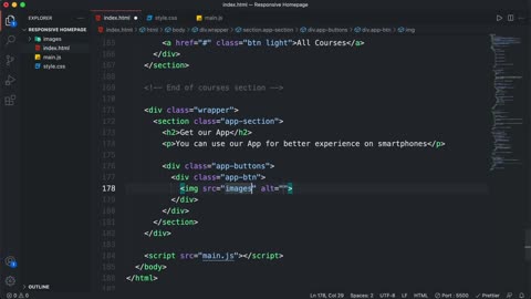 Figma To Real Website Responsive Homepage HTML, CSS & JavaScript Part 3