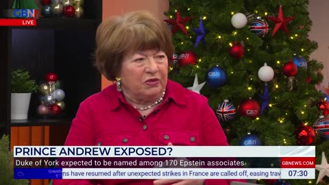 Royal Biographer, Angela Levin - Epstein's Released list will ruin the Royal Family's Christmas