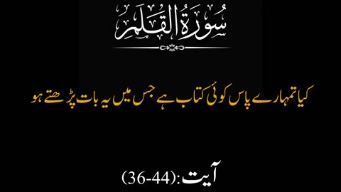 Quran in Urdu /Hindi translation