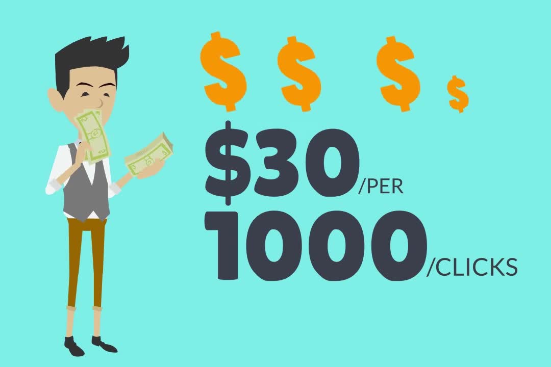 How to Earn Earn $30/PER 1000/clicks