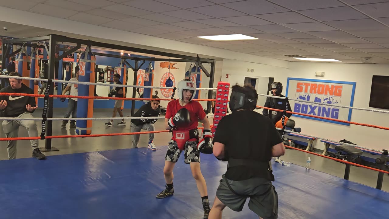 Joey sparring Kyle 3/21/24