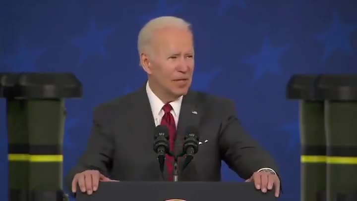 LOL@T Biden: "Before Russia attacked, we made sure Russia had Javelins"