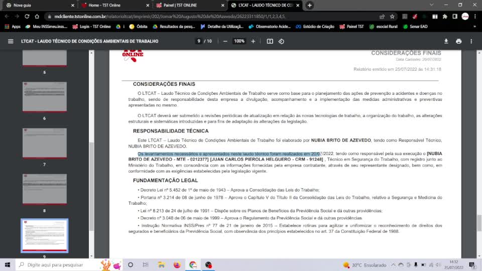Considerações Jean LTCAT 25/07
