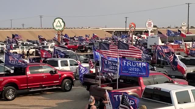 Lubbock Texas Trump Train