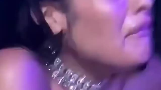 Girl getting high