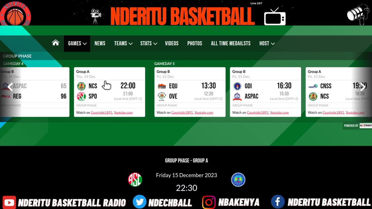 KPA vs A Sporting Game Preview - FIBA Africa Women's Basketball League