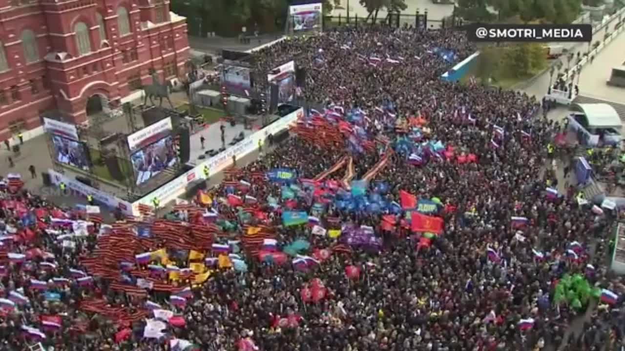 Demonstration IN FAVOR of Donbas referendums