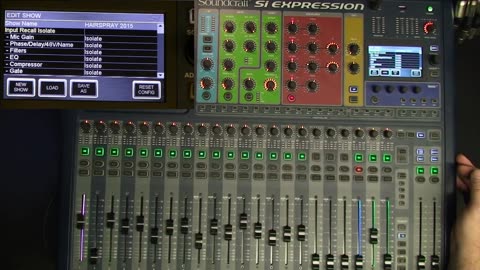 Using the Soundcraft Expression for musical theatre (2015)