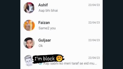 I'm block... 😞👈