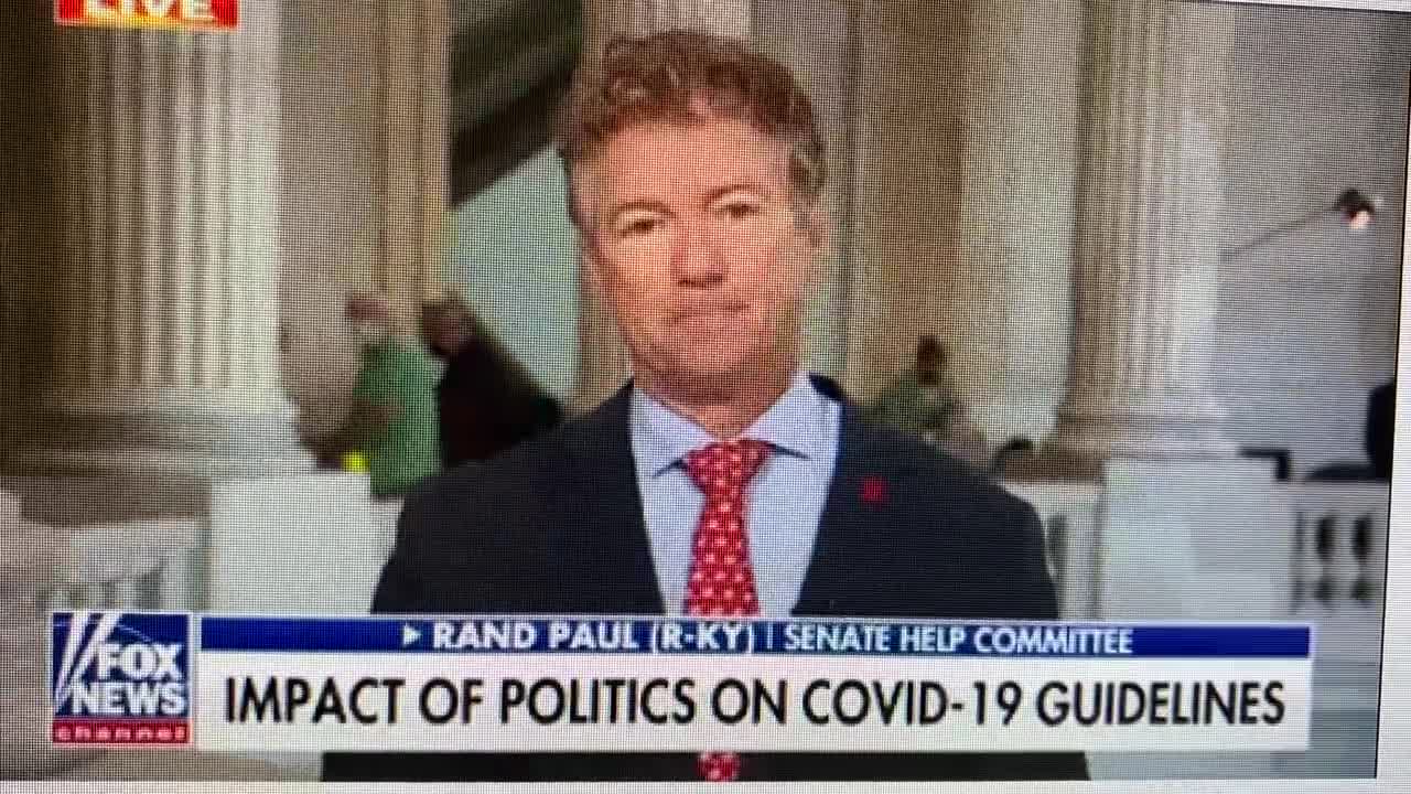 Dr. Rand Paul-Delta Variant ravaging Europe particularly patients under 50