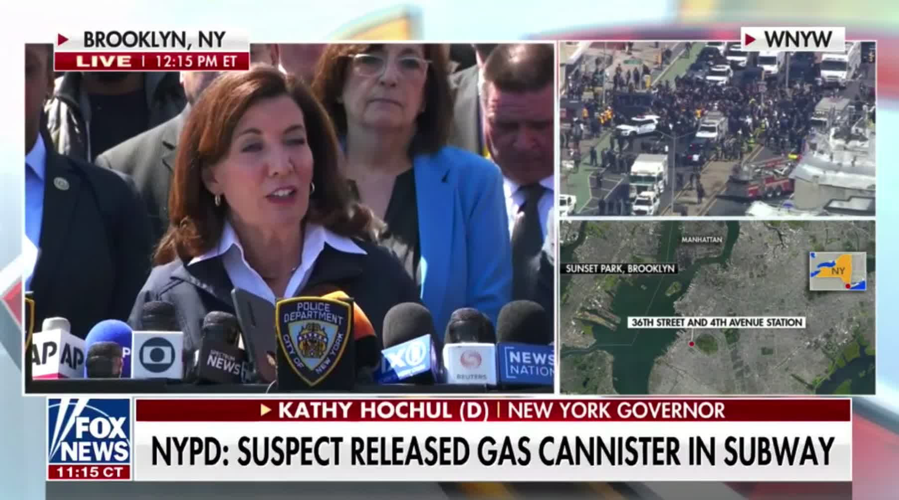 New York Gov. Kathy Hochul: "We are sick and tired of reading headlines about crime..."