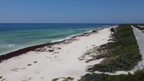 Southern Cozumel - Drone flyover