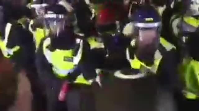 Kicking off in central London.