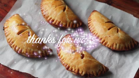 apple turnovers recipe/apple hand pie recipe | buttery pastry dough recipe | thanksgiving recipes