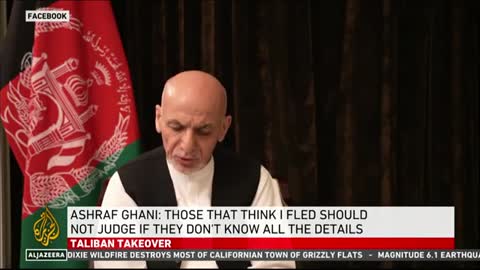 Afghanistan’s Ashraf Ghani to deliver address about his UAE retreat