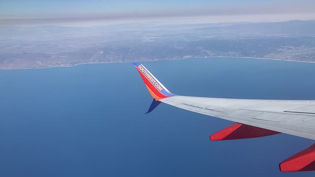 Flying to Houston, Take-Off from LAX